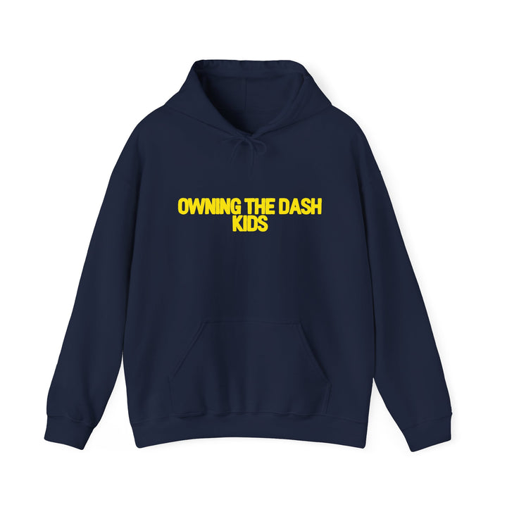 Owning the Dash Kids Unisex Heavy Blend™ Hooded Sweatshirt