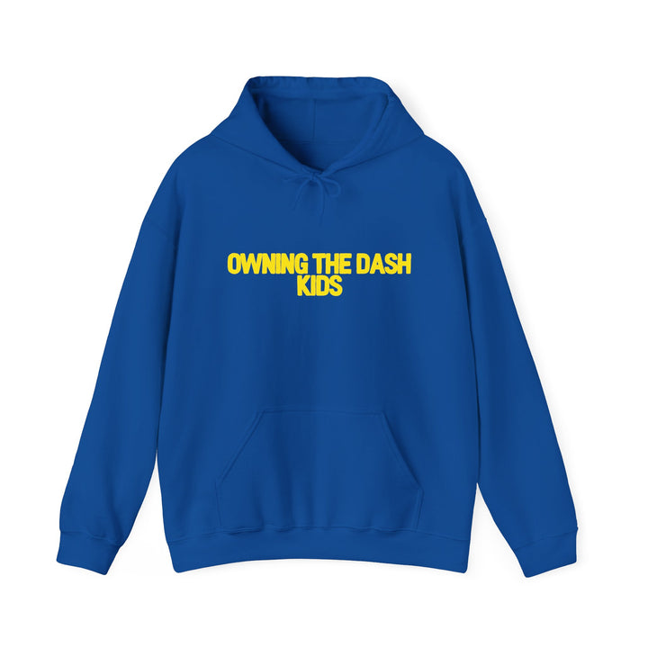 Owning the Dash Kids Unisex Heavy Blend™ Hooded Sweatshirt