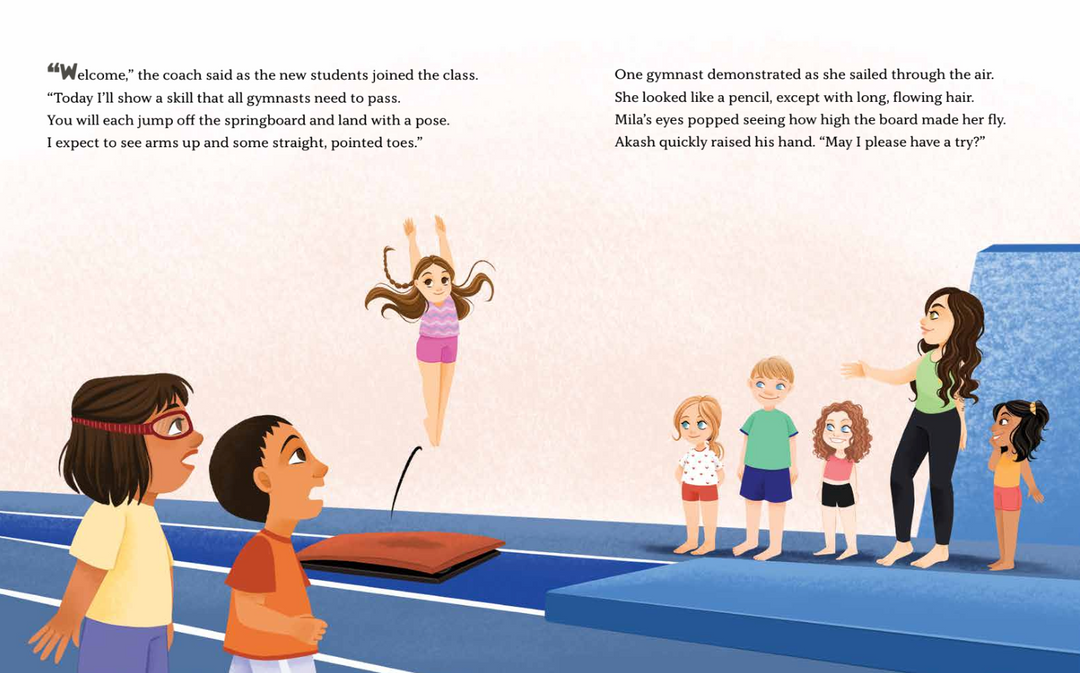 Akash and Mila and the Big Jump