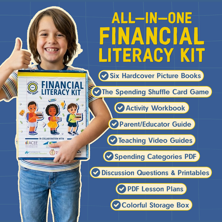 Financial Literacy Kit for Kids (Ages 5–10)