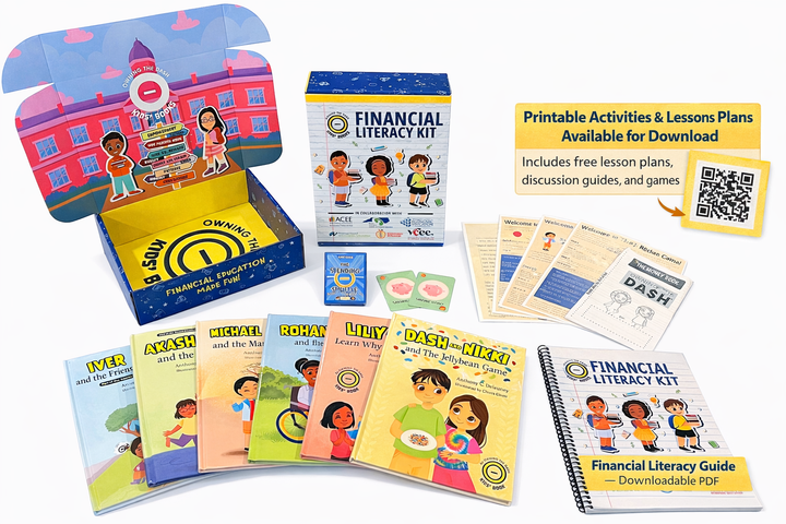 Financial Literacy Kit for Kids (Ages 5–10)